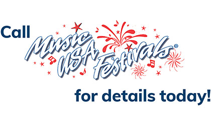 Call Music USA Festivals for details